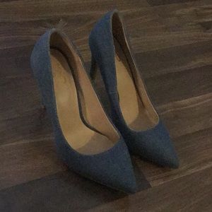 Denim Pumps